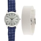 Mixit Womens Multicolor 2-pc. Watch Boxed Set-jcp3015sst