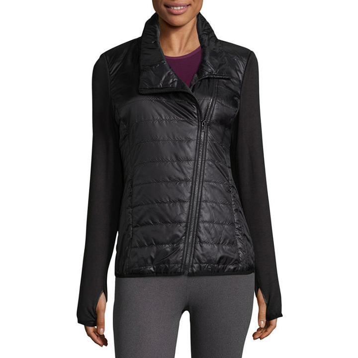 Xersion Mixed Puffer Jacket - Tall