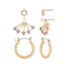 Decree 1 Pair Pink Earring Sets