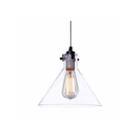 Warehouse Of Tiffany Annie 1-light Adjustable Height 9-inch Edison Pendant With Bulb