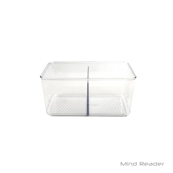 Mind Reader Bathroom Supply Organizer, Clear