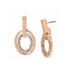 Boutique + Rose Gold Drop Stone Earrings