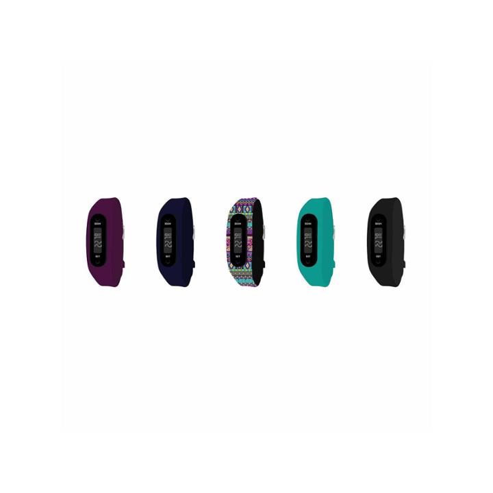 B-fit Womens Activity Tracker & 5pc. Interchangeable Band Set-bfs2351bk659-078