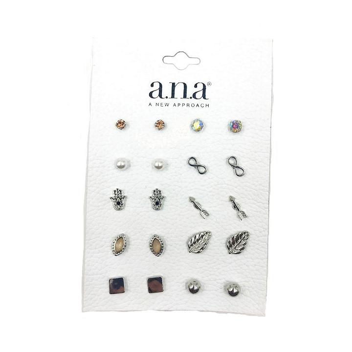 A.n.a 8 Pair Earring Sets