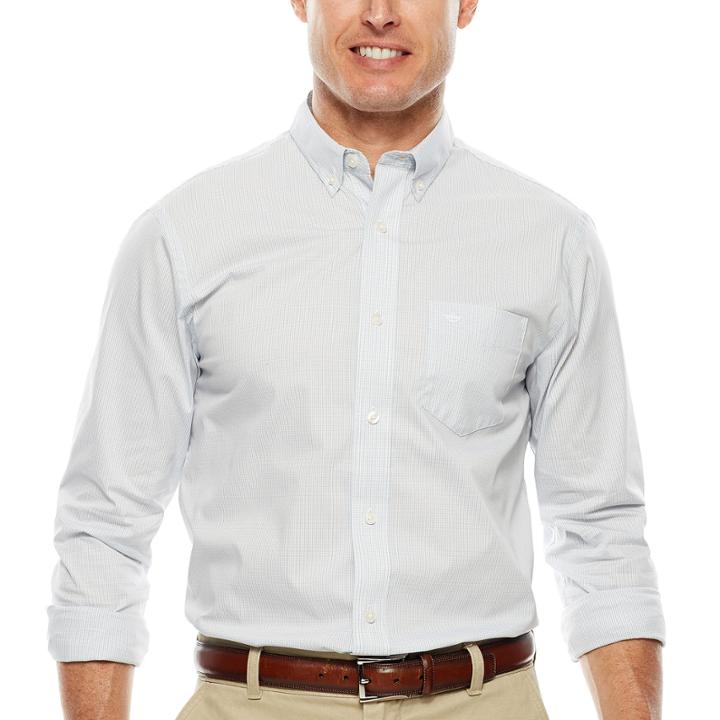 Dockers On-the-go Mini-plaid Shirt