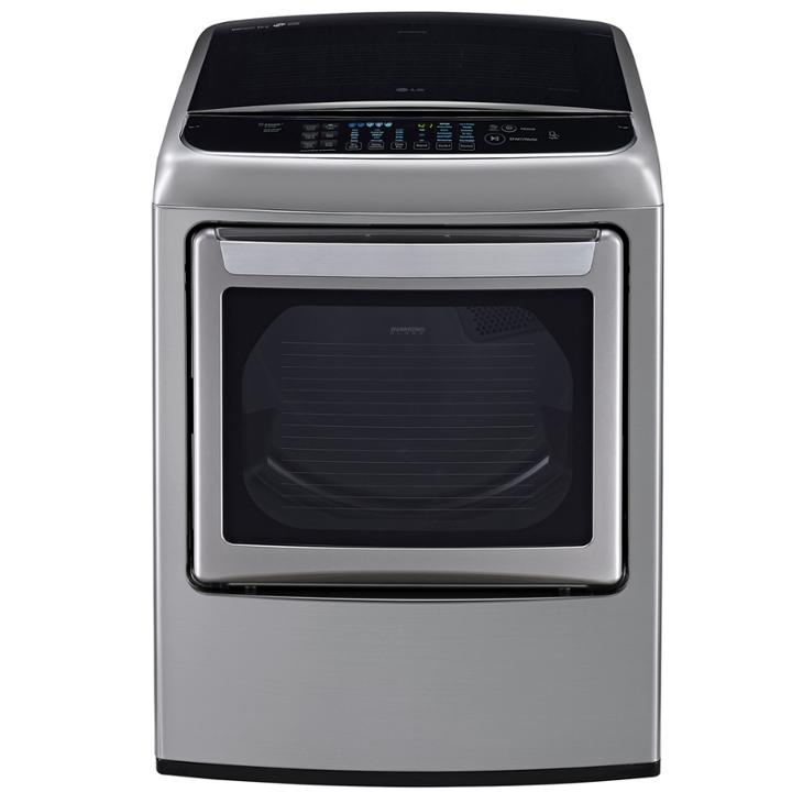 Lg Energy Star 7.3 Cu. Ft. Ultra Large High Efficiency Front Control Gas Steamdryer With Steamfresh - Dlgy1702v