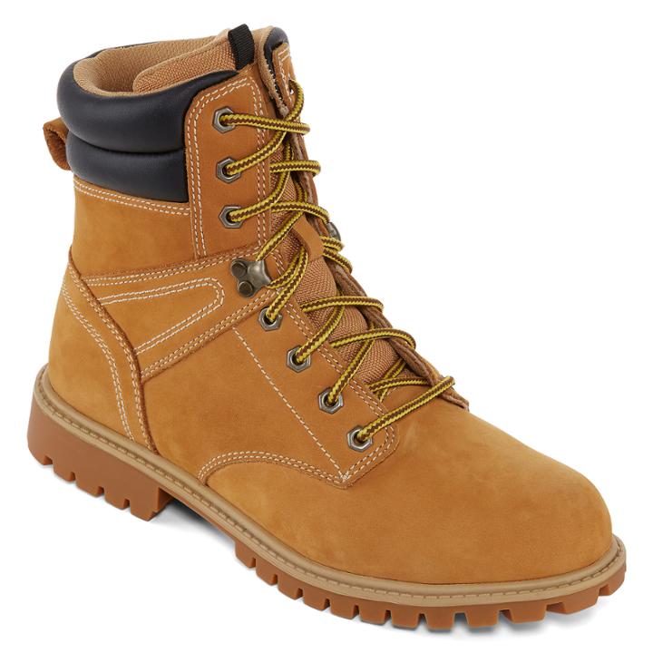 Big Mac Bearberry Mens Steel Toe Work Boots