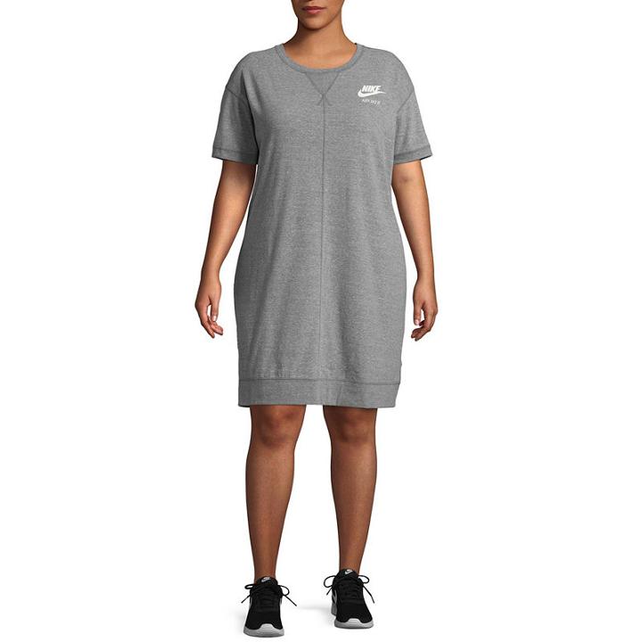 Nike Gym Vintage Short Sleeve Dress - Plus