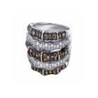 Grand Sample Sale By Le Vian 1 1/4 Ct. T.w Vanilla Diamonds & Chocolate Diamonds In 14k Vanilla Gold Chocolatier Ring