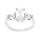 Silver Enchantment&trade; Cubic Zirconia Sterling Silver Engagement Ring