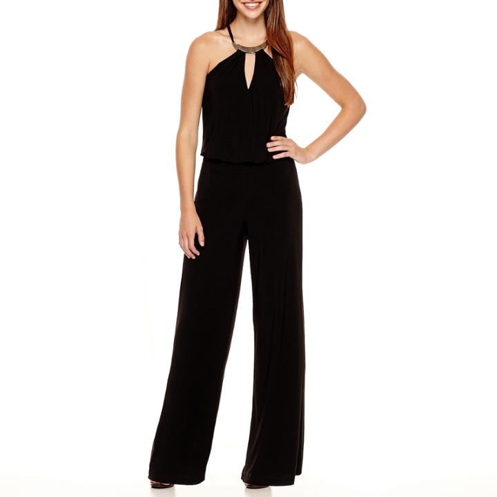 Bisou Bisou Halter Jumpsuit