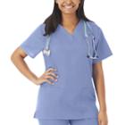 F3 By White Swan Ladies 2 Pocket Vneck Plus