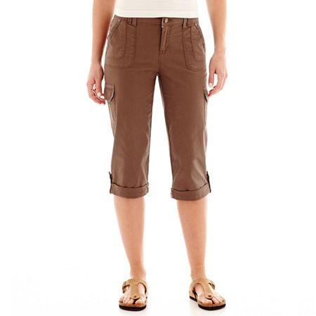 Gloria Vanderbilt Francesca Cargo Capris - Petite
