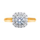 Opulent Diamond 1 Ct. T.w. Certified Diamond 14k Yellow Gold Ring