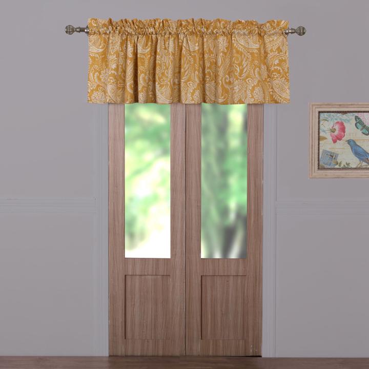 Barefoot Bungalow Samsara Rod-pocket Arch Valance