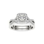 3/8 Ct. T.w. Diamond 10k White Gold Engagement Ring