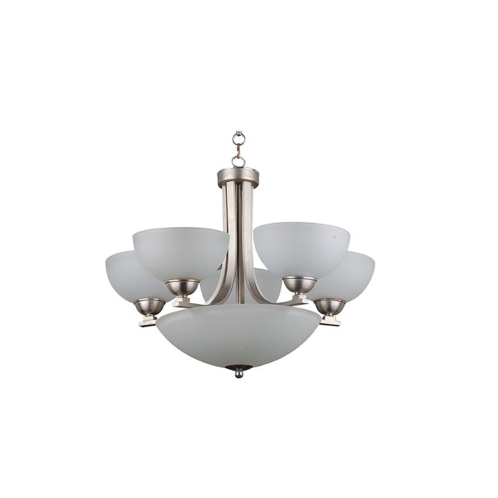 Taylor 8-light Silver Chandelier