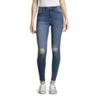 Arizona High Rise Super Slim Fit Jeggings-juniors