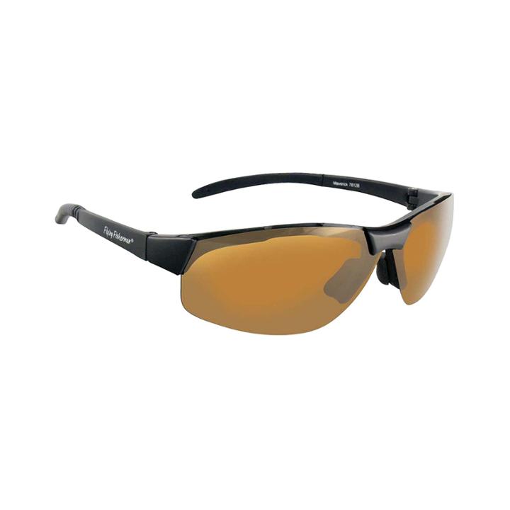Fly Fish Maverick Sunglasses Matte Black Amber