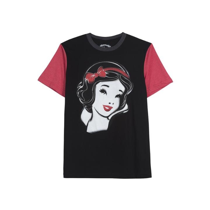 Snow White Stencil Graphic Tee