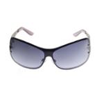 Nicole By Nicole Miller Rimless Shield Sunglasses-womens