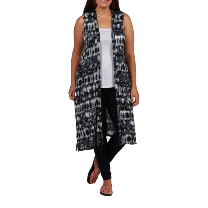 24/7 Comfort Apparel Rock Creek Cardigan Shrug - Plus