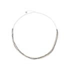 Liz Claiborne Tri-tone Multi-strand Necklace