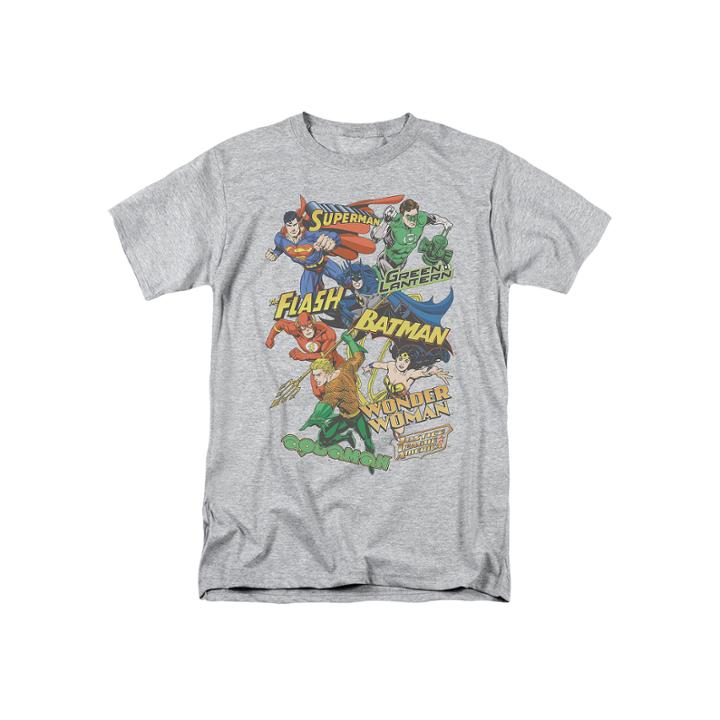 Dc Comics Group Shot Short-sleeve Cotton Tee