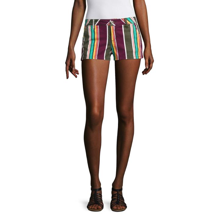 Arizona Stripe Shorts-juniors