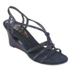 New York Transit News To Me Womens Wedge Sandals