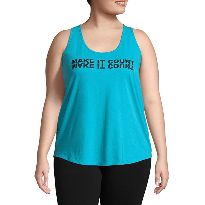 Flirtitude Knit Tank Top - Juniors Plus