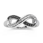 Infinite Promise 1/10 Ct. T.w. Black & White Diamond Ring