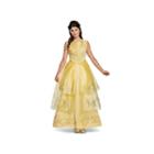 Disney Beauty And The Beast - Belle Ball Gown Deluxe Adult Costume L