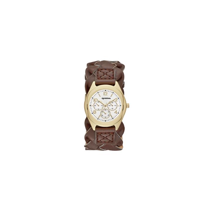 Arizona Womens Brown Strap Watch-fmdarz140