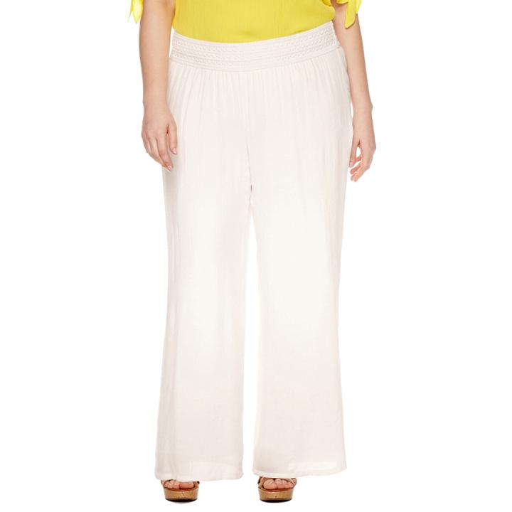 Alyx Solid Palazzo Pants-plus