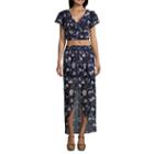 By & By Short Sleeve Dress Set-juniors