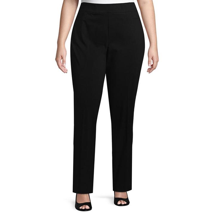 Liz Claiborne Millenium Pull On Pant - Plus