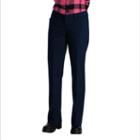 Dickies Misses Relaxed-fit Straight Leg Stretch Twill Pants - Petite