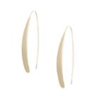 A.n.a Oval Stick Gold-tone Earrings