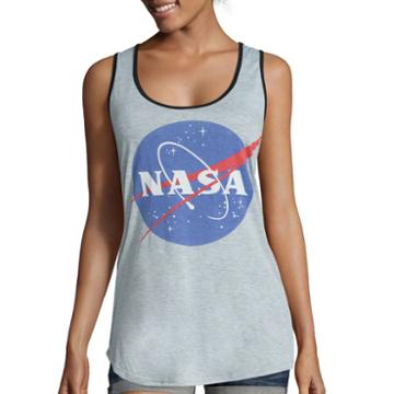 Mighty Fine Nasa Racerback Tank Top