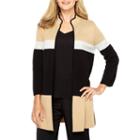 Black Label By Evan-picone Sweater Jacket