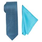 U.s. Polo Assn. Tie Hankie Geometric Set