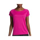 Made For Life&trade; Short-sleeve Shirt Tail Mesh Raglan Tee