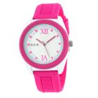 Crayo Unisex Pink Strap Watch-cracr3602