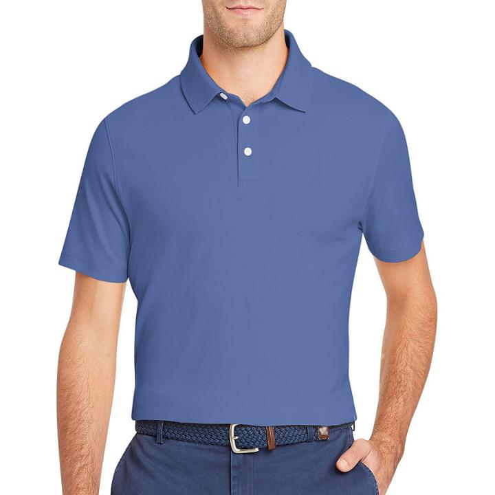 Izod Interlock Short Sleeve Polo Shirt