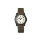 Timex Expedition White Dial With Brown Nylon Strap Camper Watch 491017r