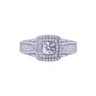 Modern Bride Signature 1 Ct. T.w. Certified Diamond 14k White Gold Ring