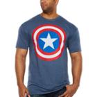 Dim Shield Short Sleeve Marvel Graphic T-shirt-big And Tall