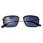 Simplify Sunglasses Half Frame Square Sunglasses-womens