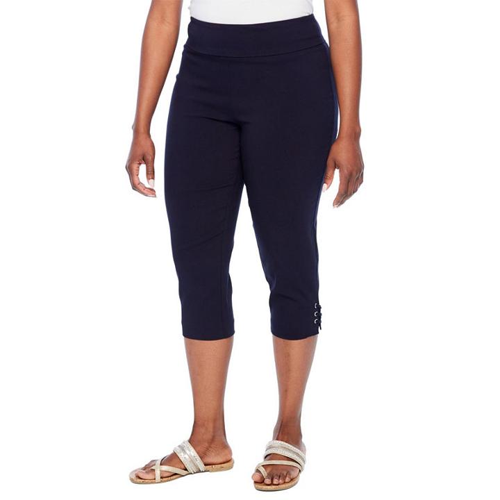 Worthington Slim Fit Jersey Pull-on Pants-petite